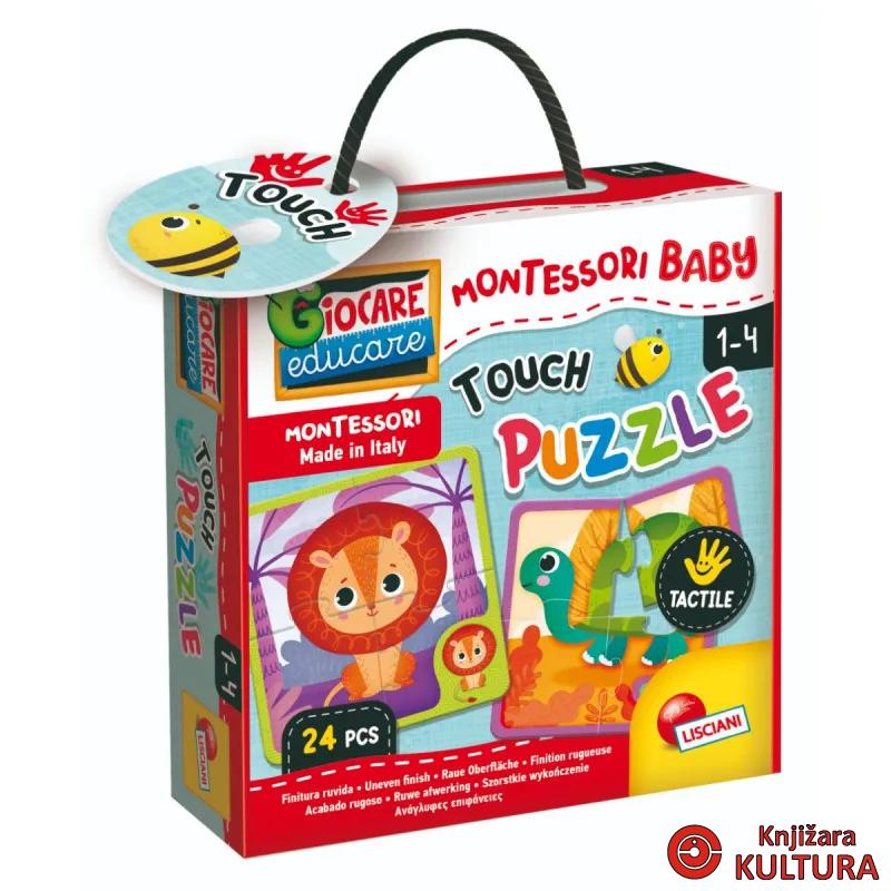 MONTESSORI BABY-PUZZLE DODIRNI I OSJETI 