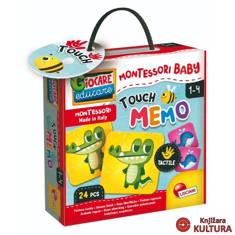 MONTESSORI BABY-DODIRNI I OSJETI MEMO 