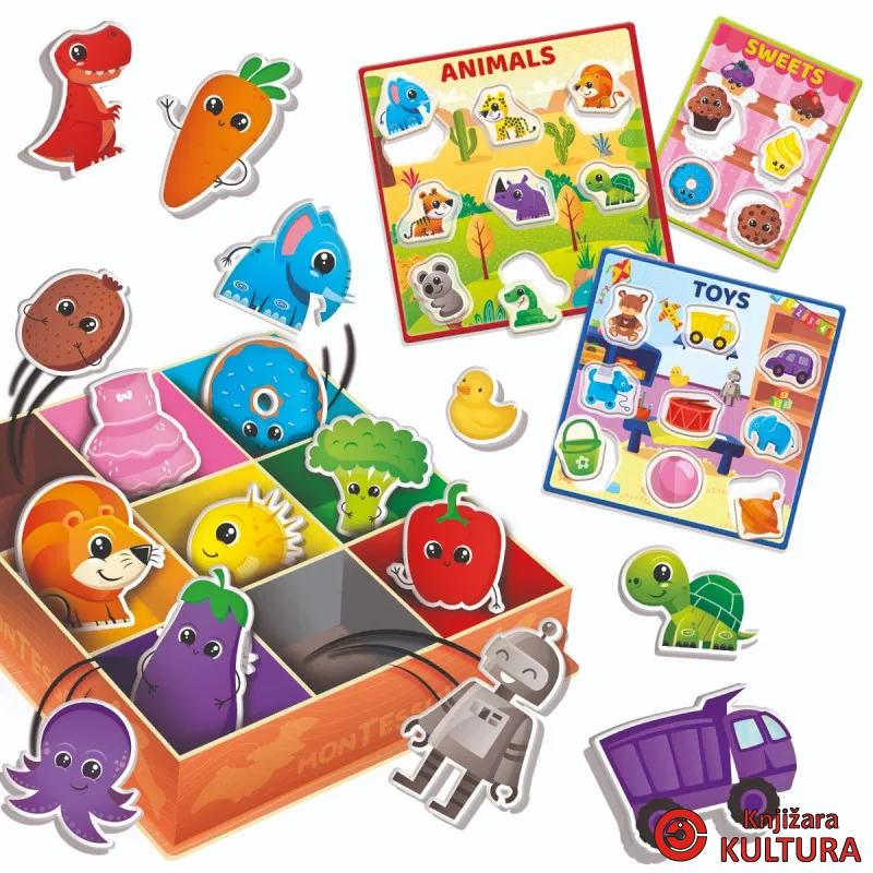 MONTESSORI BABY-NAUČI BOJE 