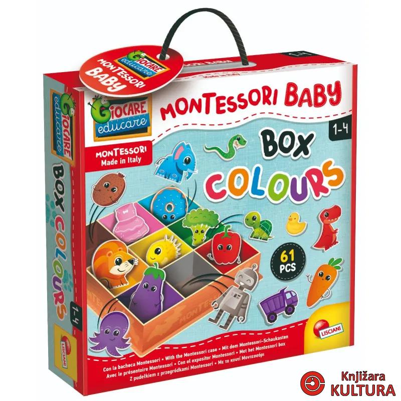 MONTESSORI BABY-NAUČI BOJE 