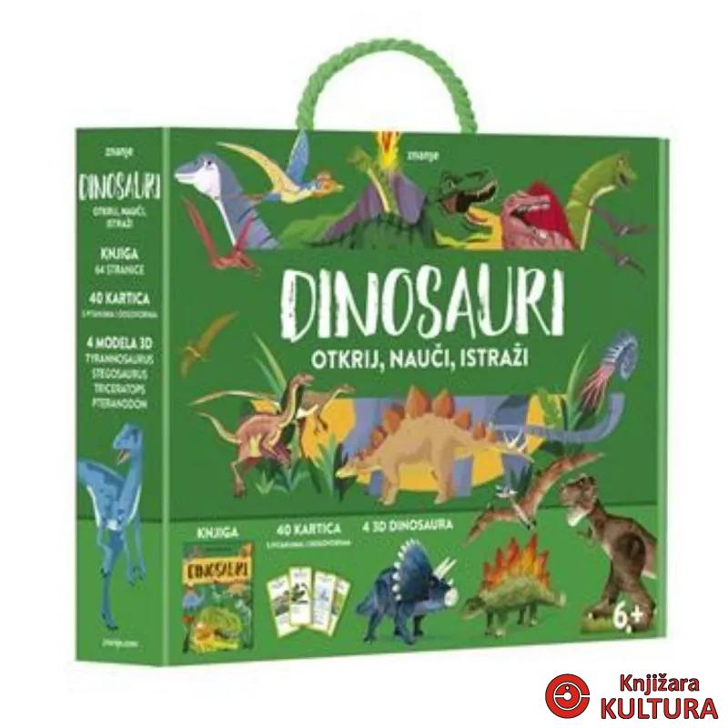 Dinosauri: Otkrij, nauči, istraži 
