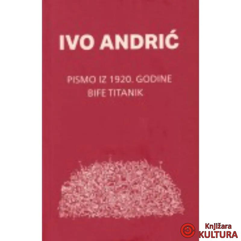 PISMO IZ 1920 GODINE BIFE TITANIK 