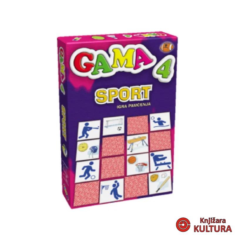 GAMA 4 IGRA PAMĆENJA SPORT 