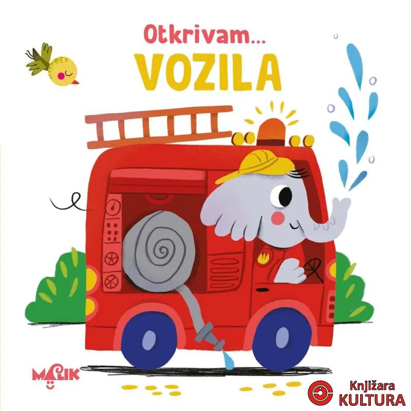 KNJIGA I MAGNETNE SLAGALICE-VOZILA 