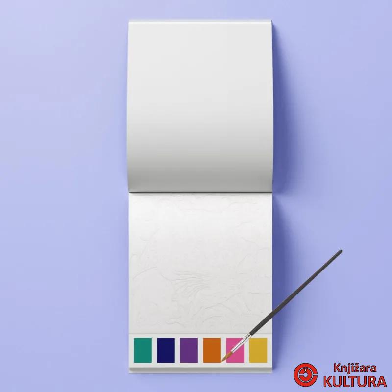 Magična akvarel bojanka: Veličanstvene životinje 