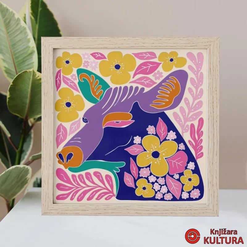 Magična akvarel bojanka: Veličanstvene životinje 