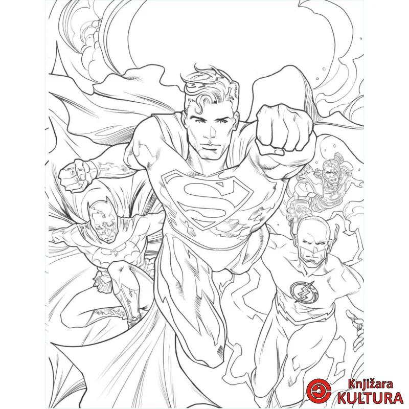 DC junaci - bojanka 