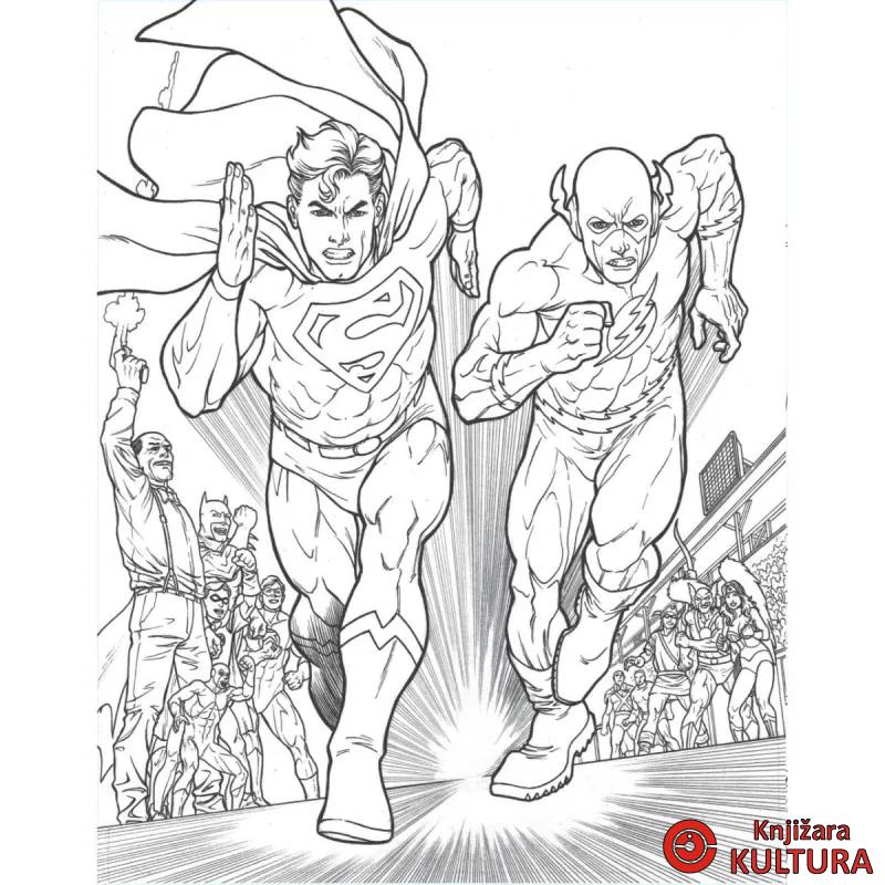 DC junaci - bojanka 