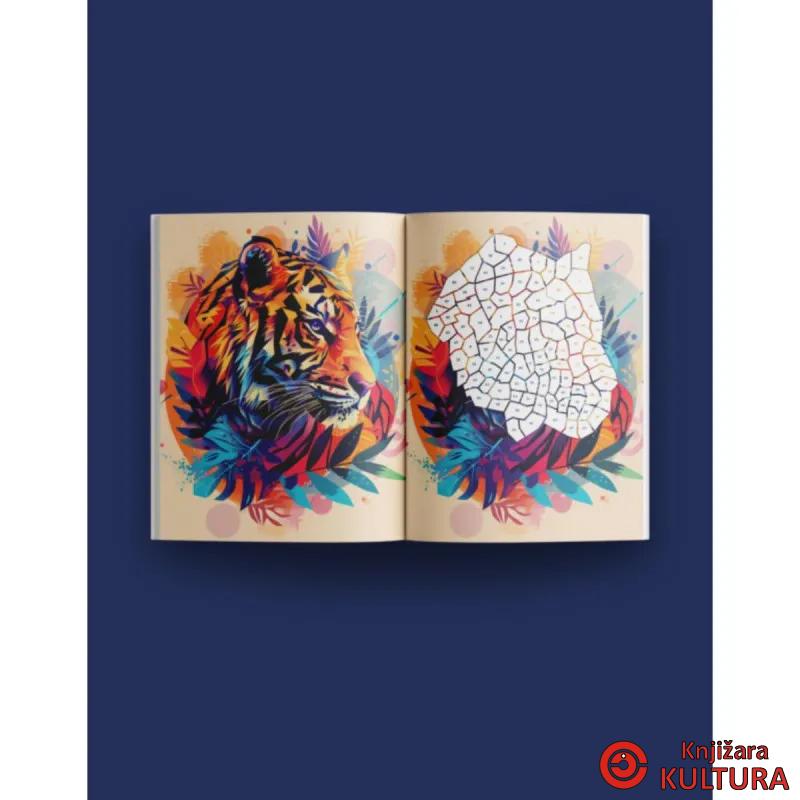 MOZAIK NALEPNICE Čudesne životinje 