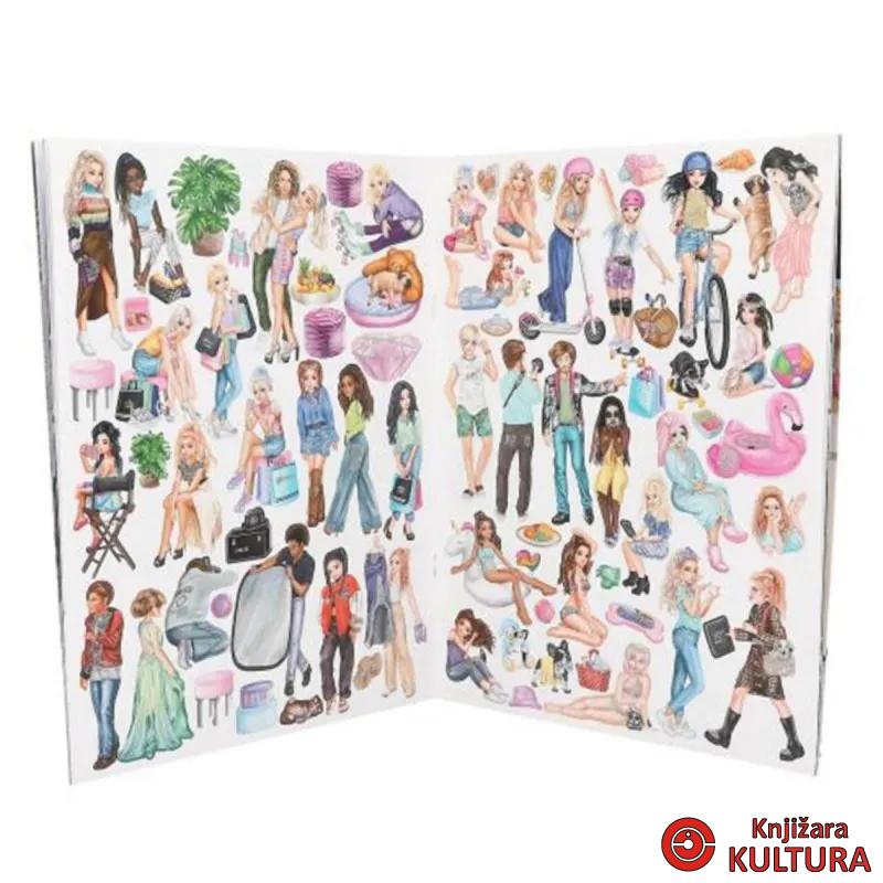 TOP MODEL KNJIGA NALJEPNICA 