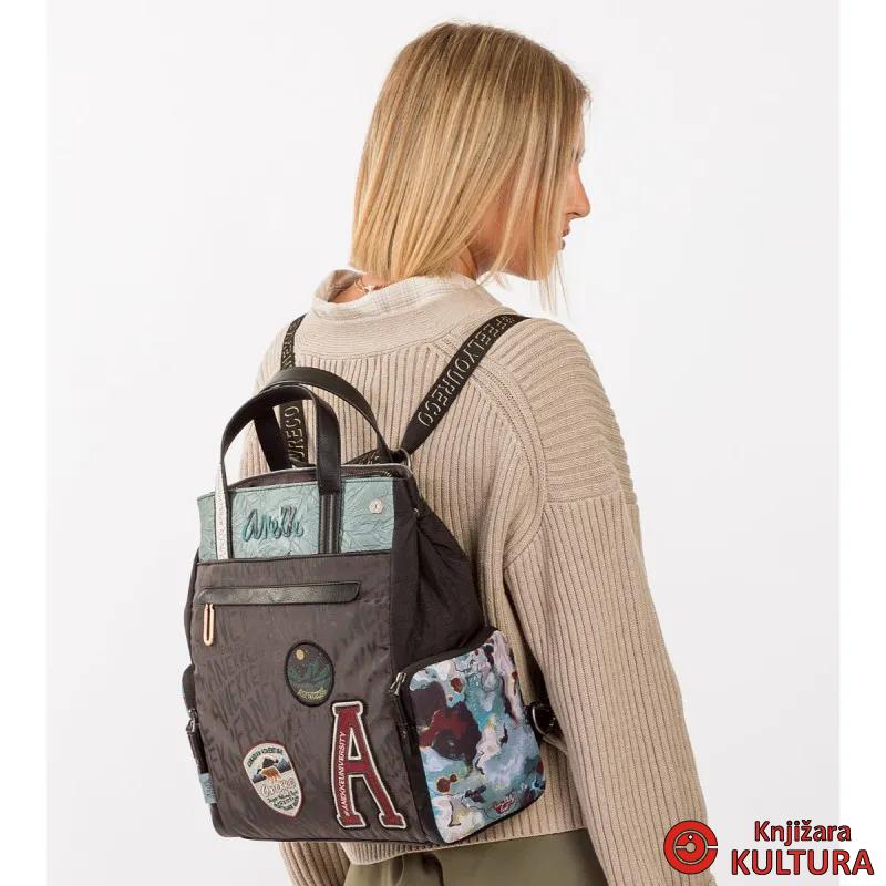 RUKSAK ANEKKE TEKSTIL 35875-209-WOODS NATURE 