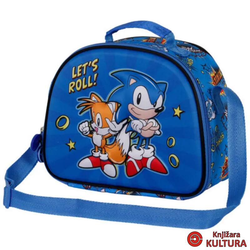 TORBA ZA UŽINU SONIC LETS ROLL 