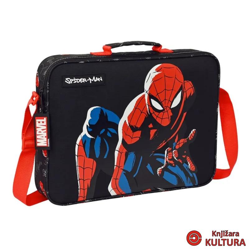 TORBA NA RAME 38X38X6 SPIDERMAN HERO CR. 