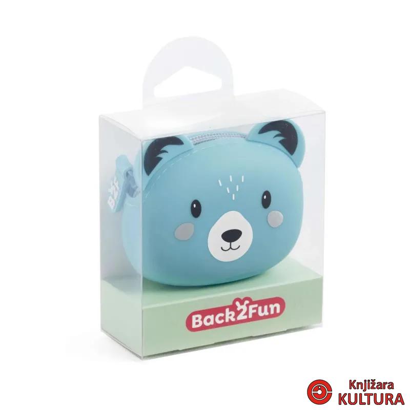 NOVČANIK SILIKON PUPPIES BEAR B2F 