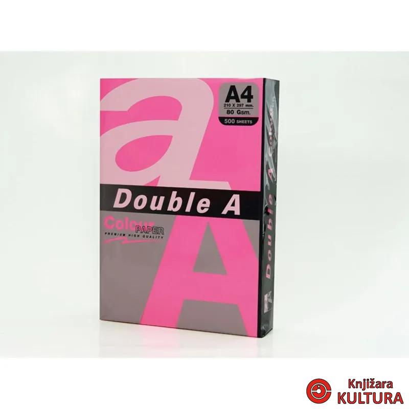 PAPIR COPY A4 DOUBLE A NEON PINK 