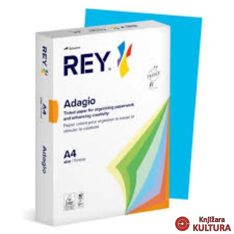 PAPIR COPY REY ADAGIO A4 80GR DEEP BLUE SYLVAMO 