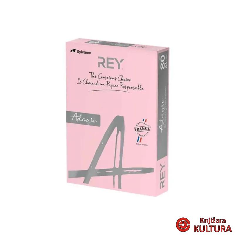 PAPIR COPY REY ADAGIO A4 80GR PINK SYLVAMO 