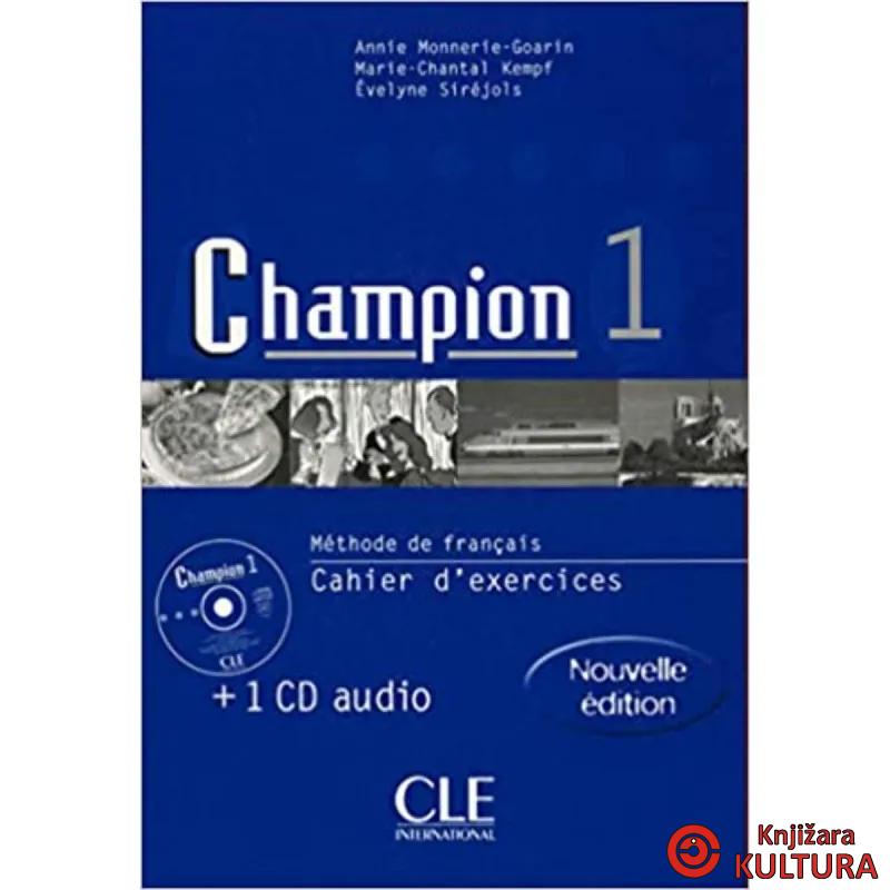 CHAMPION 1 CAHIER D'EXERCICES 