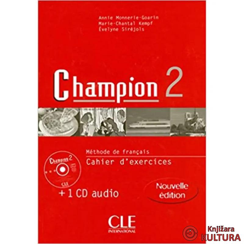 CHAMPION 2 CAHIER D'EXERCICE 