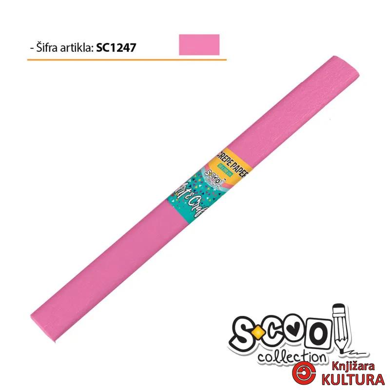 KREP PAPIR S-COOL ROZI 50*200 SC1247 