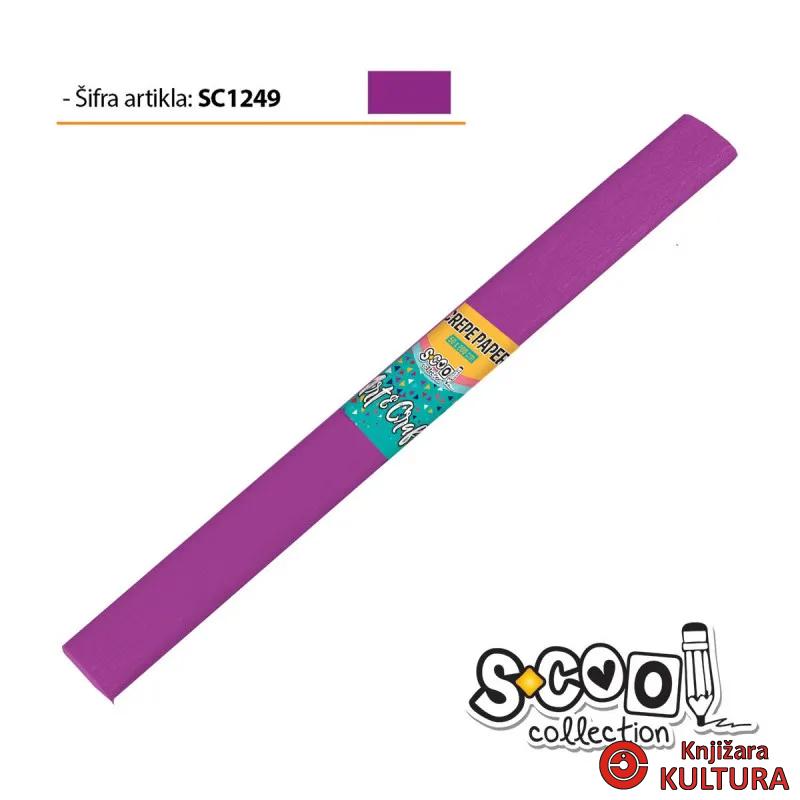 KREP PAPIR S-COOL LJUBIČASTI 50*200 SC1249 