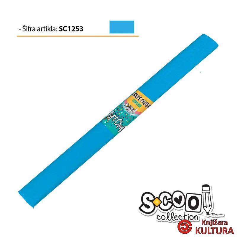 KREP PAPIR S-COOL NEBO PLAVI 50*200 SC1253 