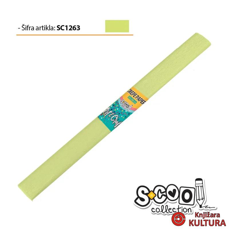 KREP PAPIR S-COOL ŽUTO-ZELENI 50*200 SC1263 
