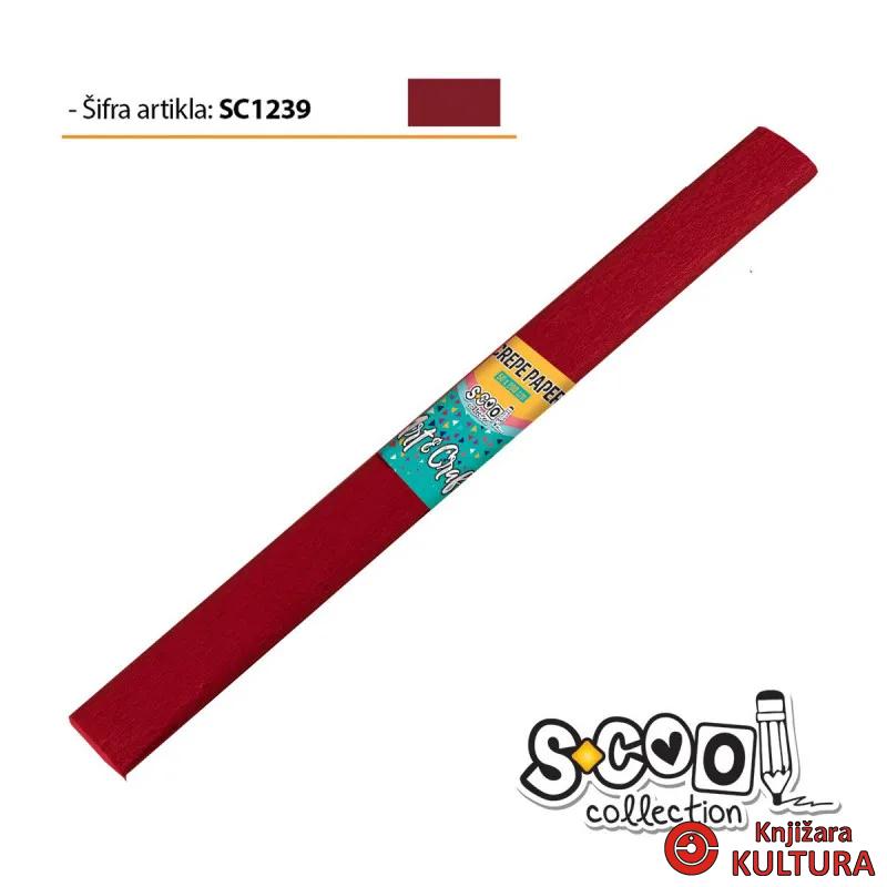 KREP PAPIR S-COOL T.CRVENI 50*200 SC1239 