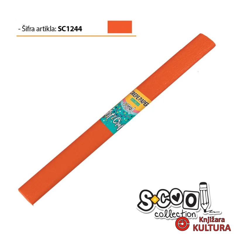 KREP PAPIR S-COOL NARANDŽ.50*200 SC1244 