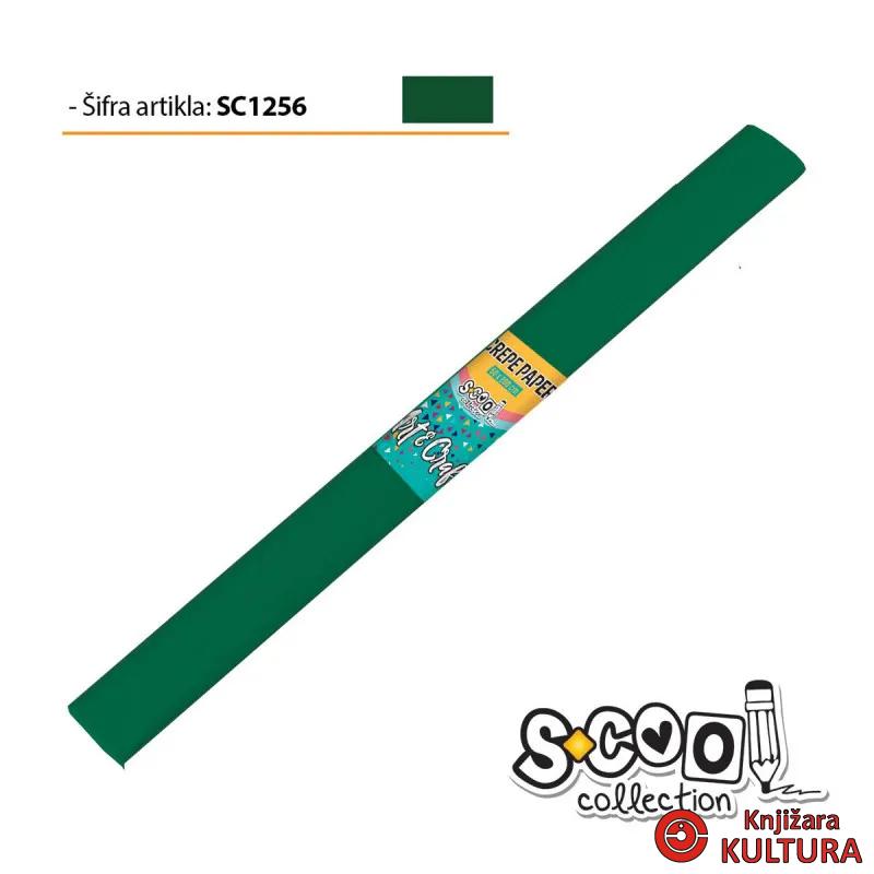 KREP PAPIR S-COOL T.ZELENI 50*200 SC1256 