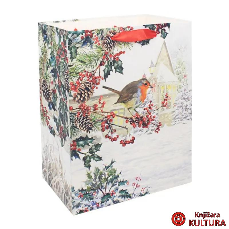 UKRASNA KESA CHRISTMAS ROBINS L LP53115 