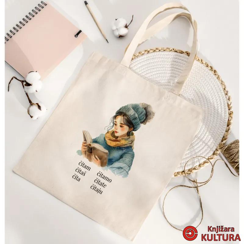 TORBA ZA ŠOPING BOMBAŽ KOLOR PRINT 