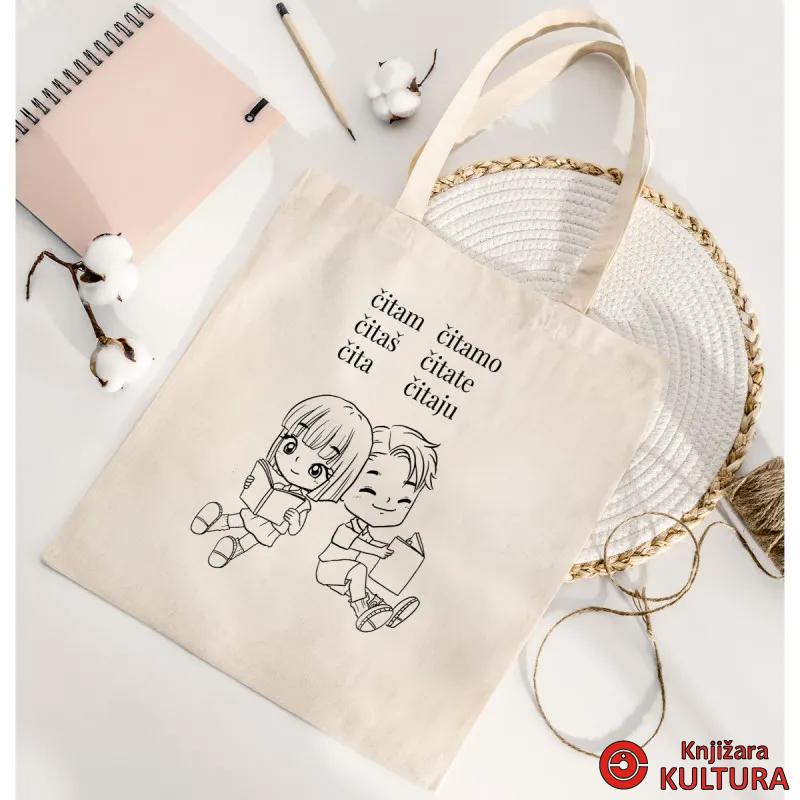 TORBA ZA ŠOPING BOMBAŽ C/B PRINT 