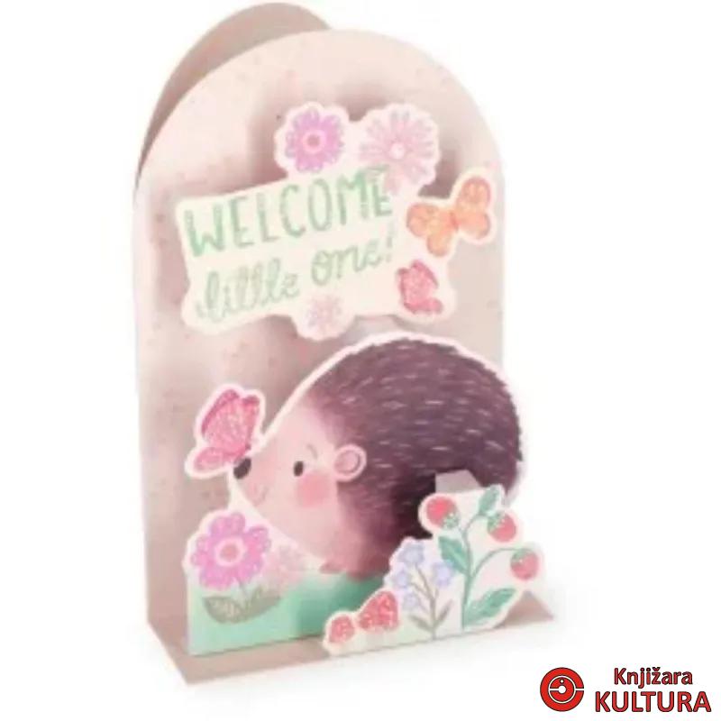 ČESTITKA POP-UP - BABY BORN 