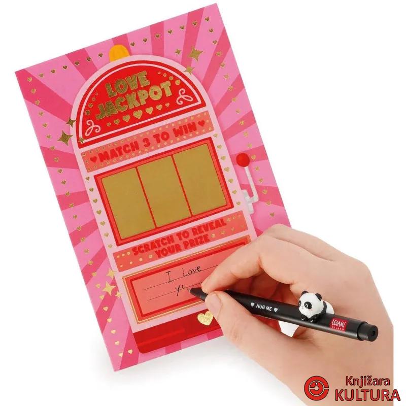 ČESTITKA GREBALICA - LOVE JACKPOT 