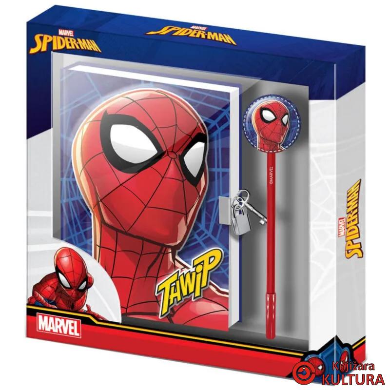DNEVNIK +OLOVKA SPIDERMAN SIDES 4454 
