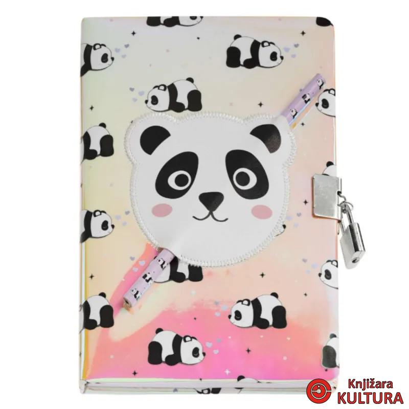 DNEVNIK HOLOGRAPHIC PANDA B2F 