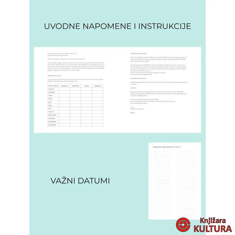 PLANER ROZE BIJELI MODA I TAKO TO 