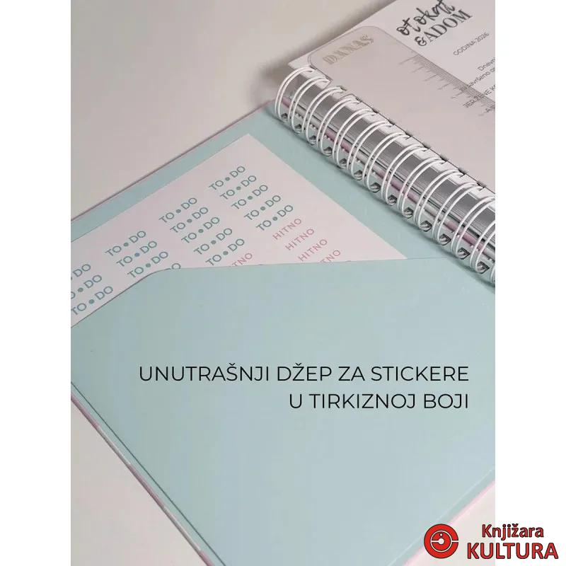 PLANER ROZE BIJELI MODA I TAKO TO 