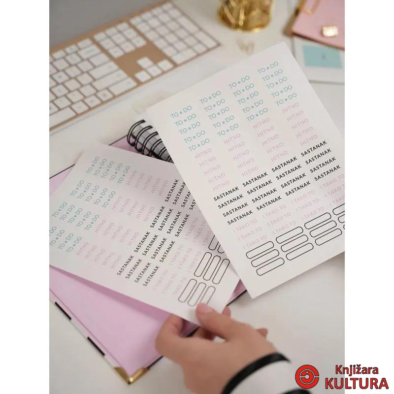 PLANER ROZE BIJELI MODA I TAKO TO 