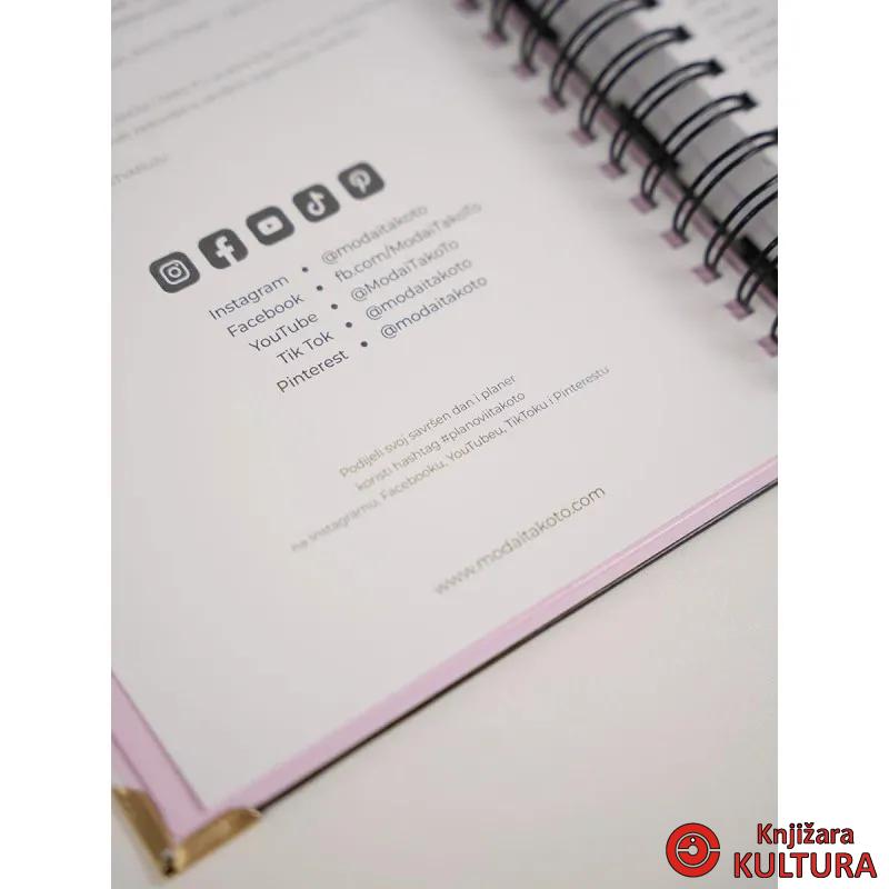 PLANER ROZE BIJELI MODA I TAKO TO 