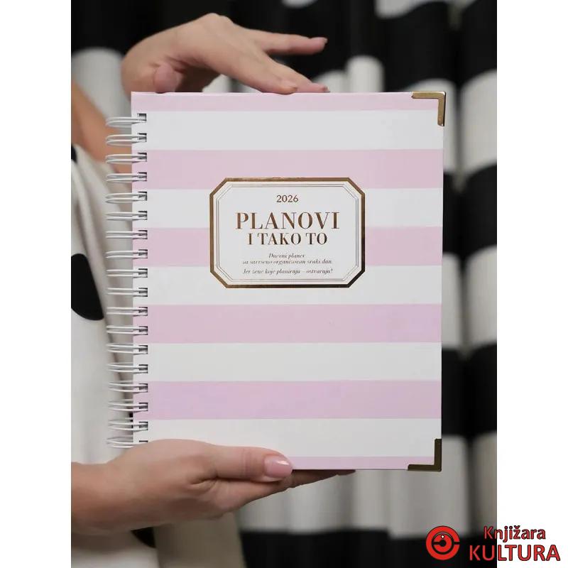 PLANER ROZE BIJELI MODA I TAKO TO 