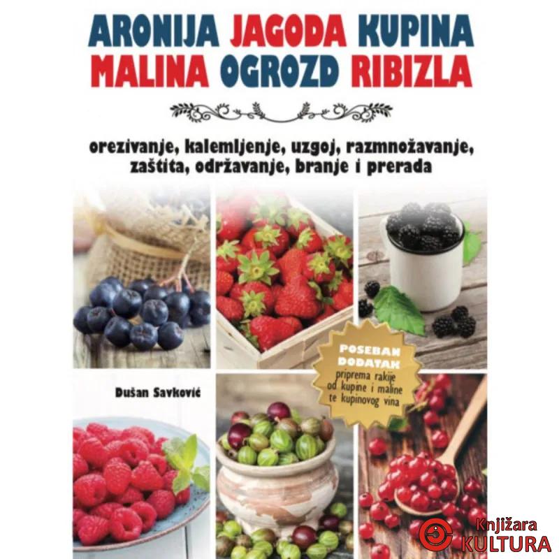 Aronija jagoda kupina malina ogrozd ribizla 